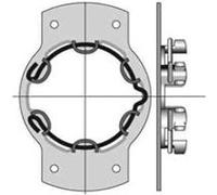 Somfy Support pour moteur LT50 – Entraînement 90 mm, 50 Nm – Pour maison connectée – Neutre G