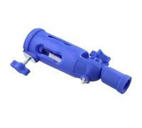 Support pour pinceaux de peinture avec tête rotative à 180 degrés pour les zones difficiles à atteindre, coins et cadres muraux Bleu