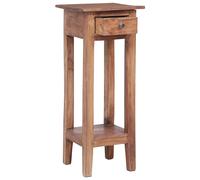 Support pour plantes 30x30x75 cm bois d'acajou massif