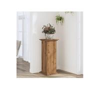 vidaXL Support pour plantes Artisan-Chêne 33x33x80 cm Bois composite
