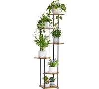 Support pour plantes 6 couches - Support pour pots de fleurs de haute qualité - Étagère de présentation d'angle en métal
