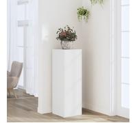 vidaXL Support pour plantes Blanc 33x33x100 cm Bois composite