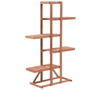 Support pour Plantes Bois Cèdre Présentoir de Fleur Étagère de Jardin vidaXL