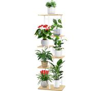 Support pour plantes, conception à 6 niveaux, exposition intérieure peu encombrante, 6e étage