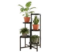 Support pour plantes, modèle à 5 niveaux, structure métallique robuste, étagère à fleurs