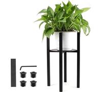 Support pour plantes réglable, hauteur 41 cm, métal, Ø 24-36 cm