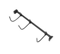 Support pour Plantes Suspendues de Noël Réglable en Fer Noir | Installation Facile, Structure Télescopique, Compatible Lumières et Végétaux, pour Maison et Décor Saisonnier