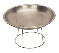 Support inox pour plateau de fruits de mer Olympia Gris G