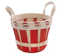 Support pour pot de fleurs de Noël en bois de peuplier (lot de 5)