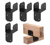 Support Pour Poteau 4x4 4 Pièces Connecteur De Poutre Pour Attache De Toit