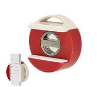 Support pour Prise Rotatif à Ventouse pour Prise électrique | Fixation Murale pour Bloc Multiprise Pour Bureau, Salon, Appartement, Dormitoire, Hôtel, Cuisine, Chambre,