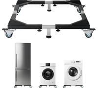 Support pour réfrigérateur base mobile 540kg 58-93cm chariot de meuble réglable
