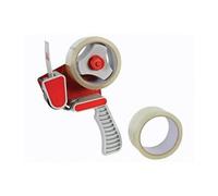 Support pour ruban 2 rubans adhésifs d',emballage 50 mm x 50 m