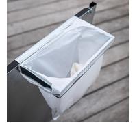 MODULO Cuisine extérieure Support Sac Poubelle ENO Acier SC