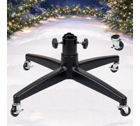 Support Pour Sapin De Noël,Avec Roulettes Universelles,29/31 Po 29in | Compatibles Avec Des Poteaux De 2,5 À 6,5 Cm De Diamètre,Faciles À Déplacer Et À Installer, Pour Arbres De 2,3M De Haut