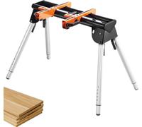 Support pour scie à onglet Capacité de charge de 330 lb Acier Hauteur réglable de 29,1 po à 32,9 po
