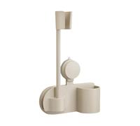 Support pour sèche-cheveux - 28 x 15 x 7 cm, adhésif puissant, stable, léger, pratique, montage mural, design facile à installer, organisateur de rangement de cheveux pour plus de confort dans la