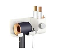 Support pour sèche-cheveux - Porte-outils de coiffage - Organiseur de sèche-cheveux - Support autocollant - Organisation des outils de coiffure pour la maison, l'hôtel, l'appartement et le salon de