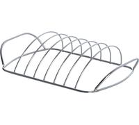 Support pour spareribs en acier inoxydable, 29,6 x 18 x 7 cm