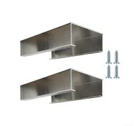 Support pour suspension Bocaux Conserves 3.25 Pouces Acier Support | 2 étagères incluses, tient 4 bocaux, libère l'espace du placard, pour idéal petits kitchens, installation facile