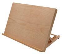 Support pour tableau et panneau d'affichage + espace de travail A3 - 30 x 43 cm, en bois de hêtre, idéal pour la peinture et le dessin