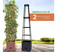 Support pour tomates Klimhilfe avec réservoir d'eau de 2 litres et capacité de 16 litres, hauteur 150 cm