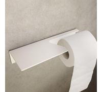 Support pour trousse de toilette sans perçage | Support de toilette autocollant | Support de toilette avec plaque plate blanche | Support de toilette autocollant | Supports de toilette modernes | Supp