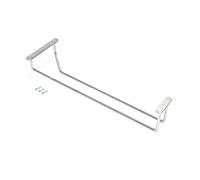 Emuca Porte-verres Supra pour meubles 340 mm acier chromé