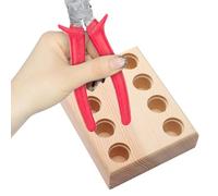 Support Rangement À Pinces Multiples - Support De Rangement Avec Conception À Fentes Multiples | Organiseur Pour Outils De Perlage | Pour Garage, Établi, Armoire, Service Mécanicien, Travaux Construct