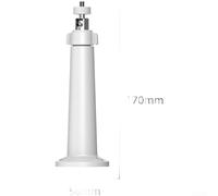 Support Réglable 360° Panneau pour caméra Extérieure Support(White) | Rotation 360°, angle optimal, pour capture pour soleil max, charge rapide, compatible eufycam