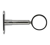 Support réglable - My dressing - 60 à 90 mm - axe/mur - D25 mm - chrome