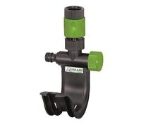 Support robinet pour tuyau d'arrosage avec raccord