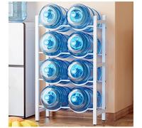 Support robuste pour carafe d'eau, porte-bouteille d'eau de 18 litres avec support de rangement, organisateur de refroidisseur d'eau pour cuisine, bureau, garage