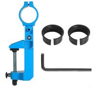 Support rotatif à 360 degrés, support fixe réglable en aluminium de 0 à 90 degrés, pour meuleuse électrique, outil de serrage d'établi stable