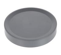 Support Roulant Pot Fleur 22,4x22,4x4,8cm Métal, Roues Cachées | Diamètre Intérieur 18,5cm, Structure Métallique, 4 Roues à Billes, pour Pots Céramiques