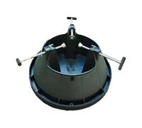 Support Sapin de Noël Socle de Base pour Arbre de Noël Support Résistant Réservoir à Eau Système de Serrage Structure Renforcée Approprié pour Bureau, M