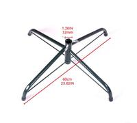 Support Sapin Noël Pliable Métal Trépied Pour Arbres Artificiels 4-6 Pieds | Structure solide pour en acier et plastique Installation rapide pour en 3 pour étapes Rangement compact grâce aux pieds
