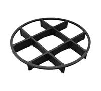 Support soucoupe pot 12cm résistant intempéries - Rehausseur drainage pots fleurs intérieur extérieur | Pied élévateur balcon patio jardin anti humidité | Support stable pot de fleurs durable