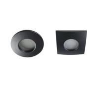 Support spot Led encastrable noir étanche - Kanlux - Qules
