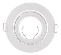 Support Spot LED Orientable Rond D93 Blanc