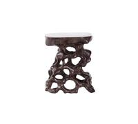 Support, Support de Pot de Plante de Jardin, Support en Bois Massif, Ornements, théière, Vase, Paysage, Base de brûleur d'encens, Plusieurs Pieds Hauts, Support de Pot de Fleurs pour Salon, entrée