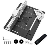 Support sur pied en aluminium - Plaque de fixation de précision - 240 x 200 mm