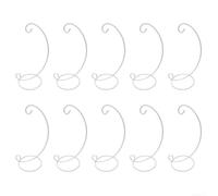 Support Suspendu en Fer 28cm pour Décoration Support Suspendu(10pcs 33cm white)