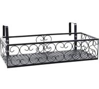 Support suspendu pour fleurs - Support pour paniers à fleurs - Étagère à fleurs en métal