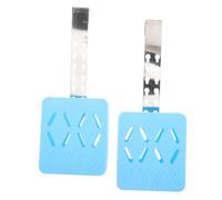 Support Suspendu Réglable pour Tablette de Réservoir Toilette | Acier Inoxydable, Bleu, Contact Eau Optimisé, pour Cuvette et Réservoir, Maintien Stable