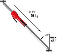 Support télescopique pour plaques de plâtre avec poignée de pompage 440-550 mm 350 kg - BESSEY - STE55