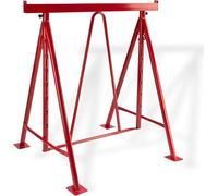 Support télescopique réglable en hauteur | Support de base stable | Support pliable | Support de maintien | Capacité de charge : 500 kg