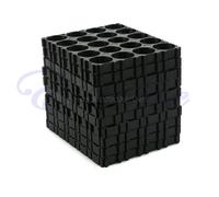 Support Thermique En Plastique Noir, 10x18650 Batteries 4x5