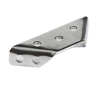 Support Triangulaire Trapézoïdal Coin En Acier Inoxydable | Support d'étagère, joint de meuble, construction en acier, connecteur de quincaillerie(M 147x60mm 20pcs)