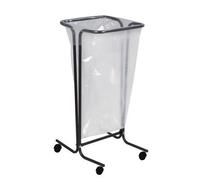 Support tubulaire - Tubag - sacs de 110l - acier poudré - gris ROSSIGNOL